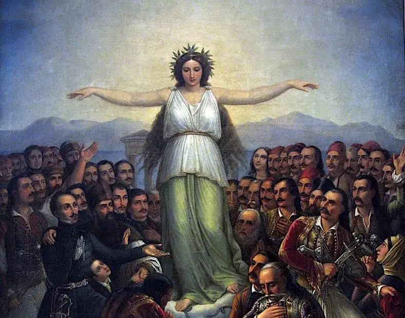 Greece Expressing Gratitude (1858)